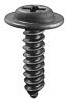 PHIL FLAT WSHR HD TAP SCREW 10 X 3/4 BLK 100/BX